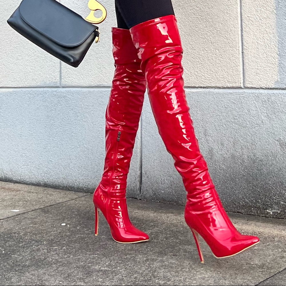 Thigh high boots